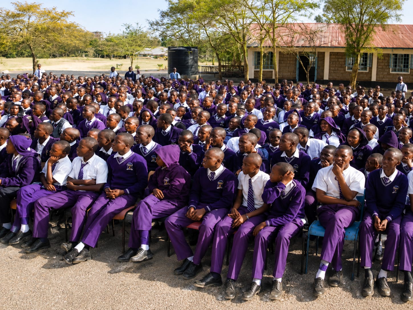 Mavoko Boys School students - Mission